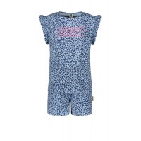Meisjes pyjama met ruffles Sleep Hearts Blue